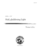 Hail, gladdening Light SATB choral sheet music cover